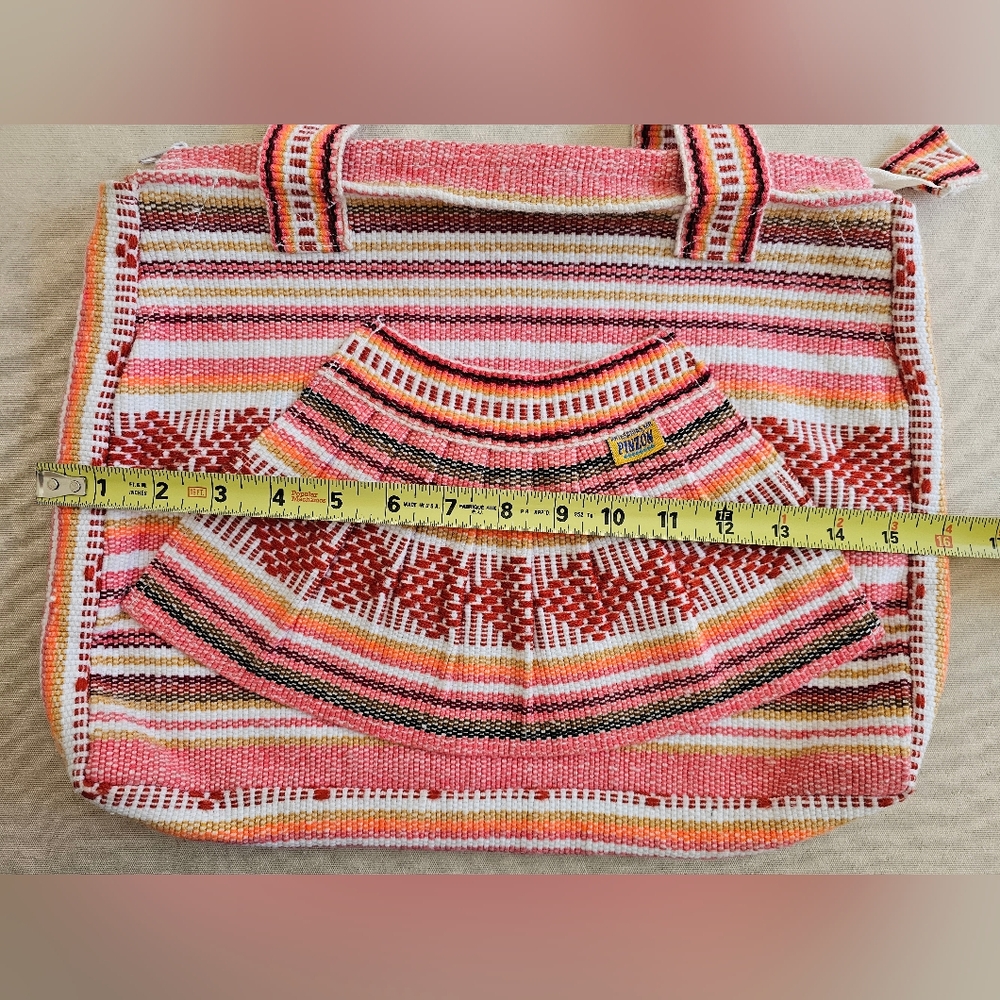 GUC Pinzon By the Sea Collection Tote Bag  Shoulder Bag Made in Mexico - Picture 5 of 11